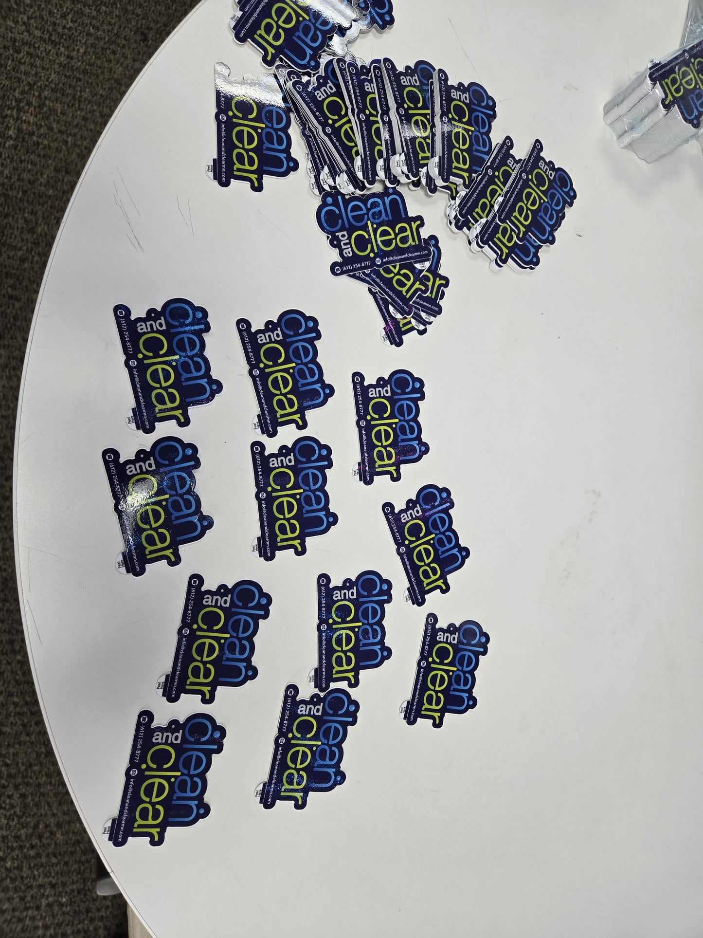 Die Cut Logo Decals