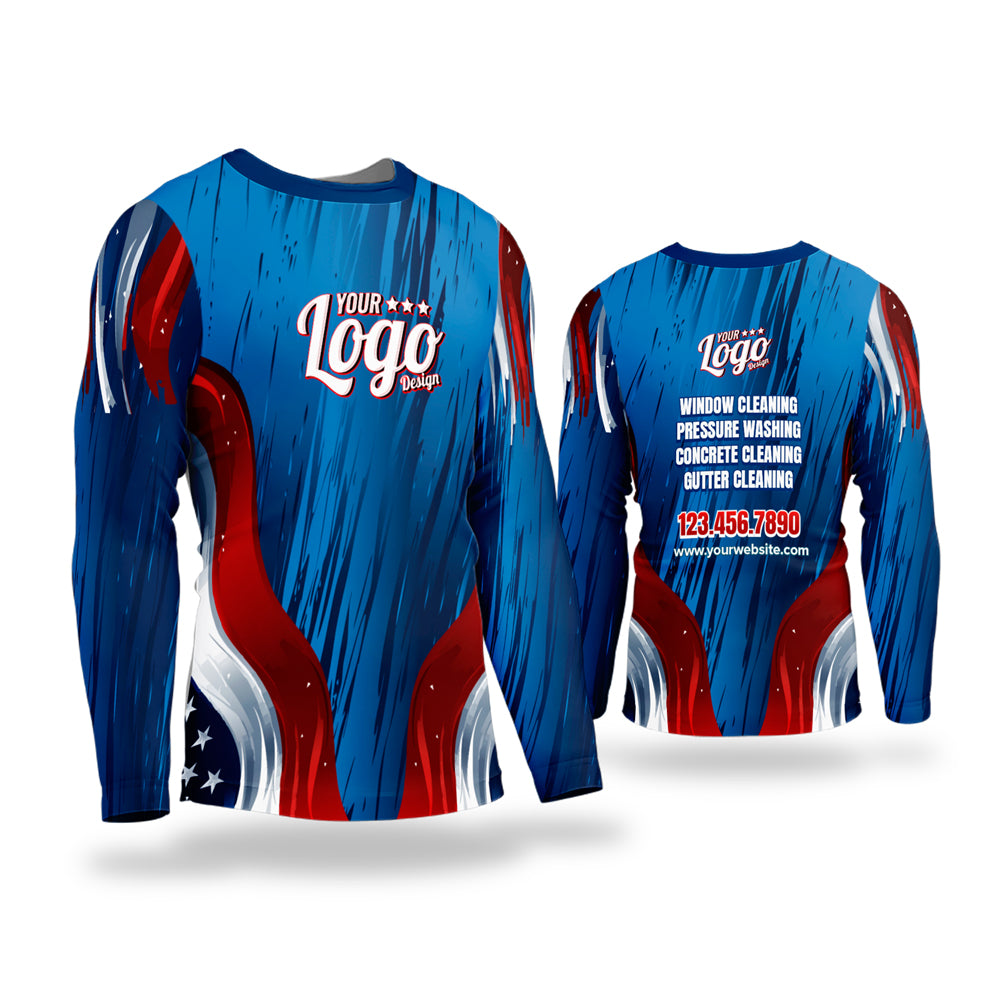 Long Sleeve Shirts - Dye Sublimated