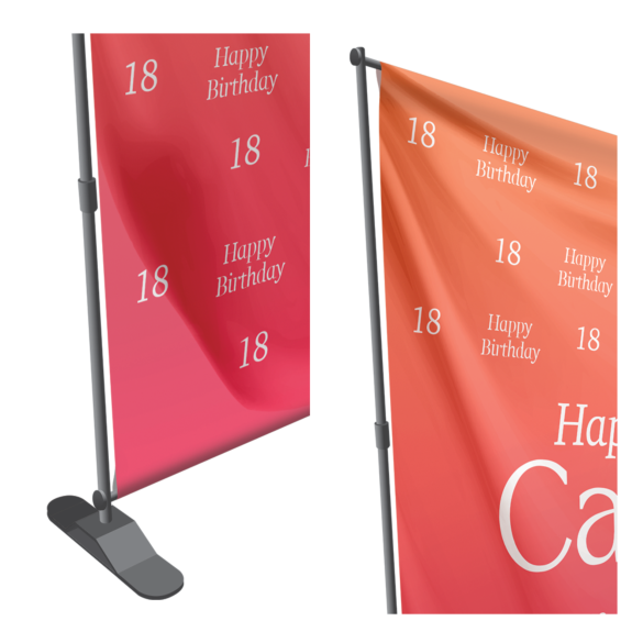 EZ Slide Banner Stand