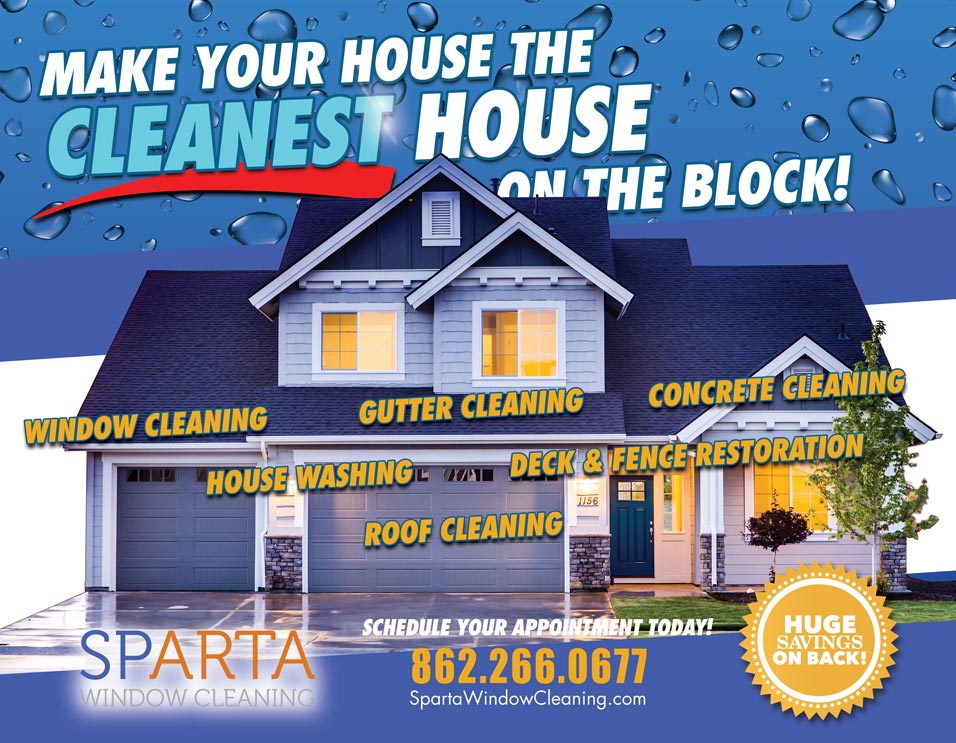 Cleanest House On The Block V4 - Postcards - 8.5 x 11