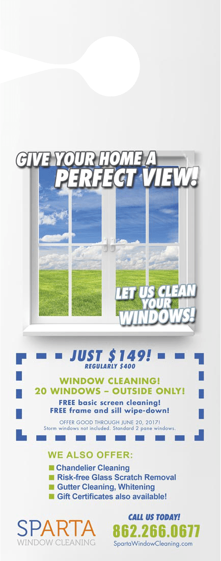 Perfect View - Door Hangers - 4.25 x 11