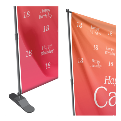 EZ Slide Banner Stand